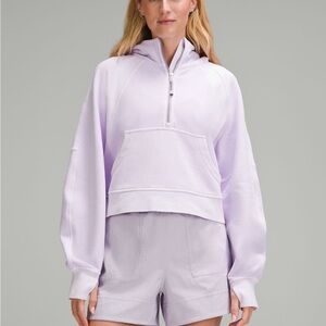 Scuba Oversized Half Zip Hoodie (Worn and Washed once)